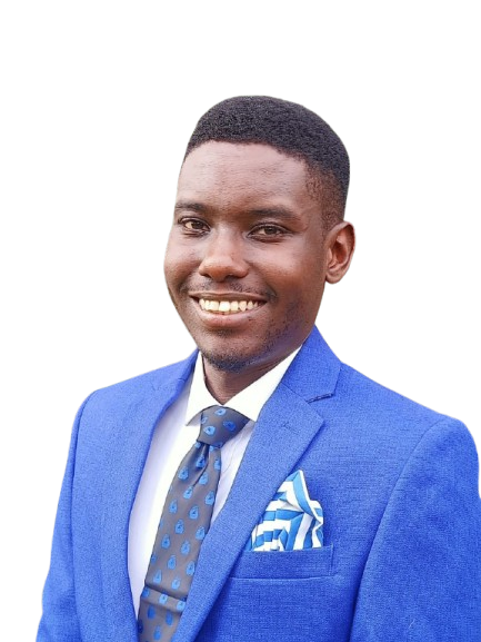 Science Content Writer Curtis Haavi, molecular biologist and SEO content writer, professional headshot in blue suit